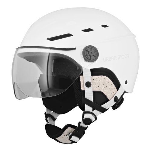 Casque vélo avec visière T'nB Urban Moov Taille M Blanc