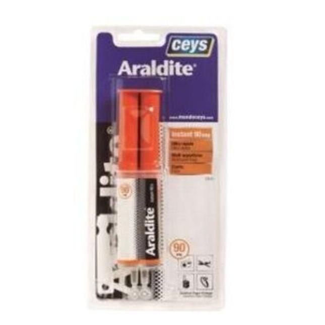 ARALDITE - Adhesivo epoxi de soldadura en frío instantánea Araldite Soldadura en Frío para reparaciones rápidas en moto, embarcaciones y bricolaje