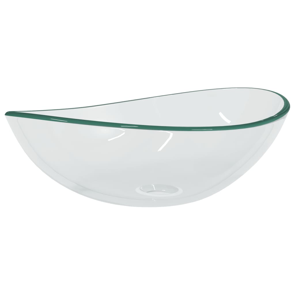 vidaXL Lavabo de Vidrio Templado Tocador Cocina Baño Inodoro Hoteles Color Blanco,  Dorado,  Esmerilado y mas