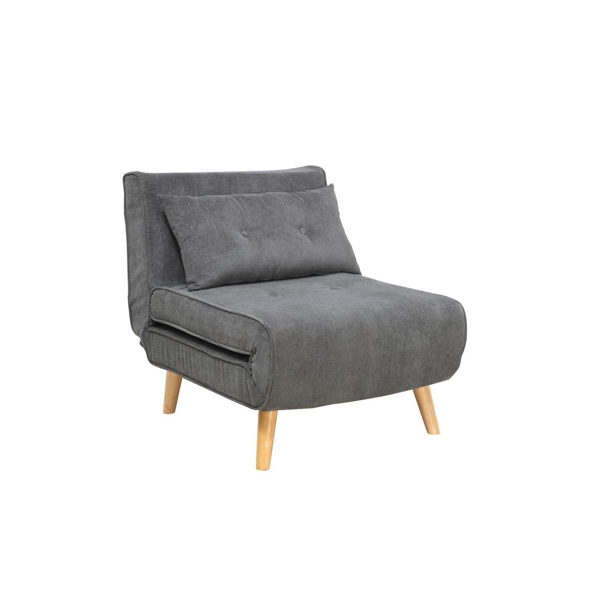 Regalos Miguel - Sofás y Sillones - Sofá Cama Rime Tela - Gris oscuro