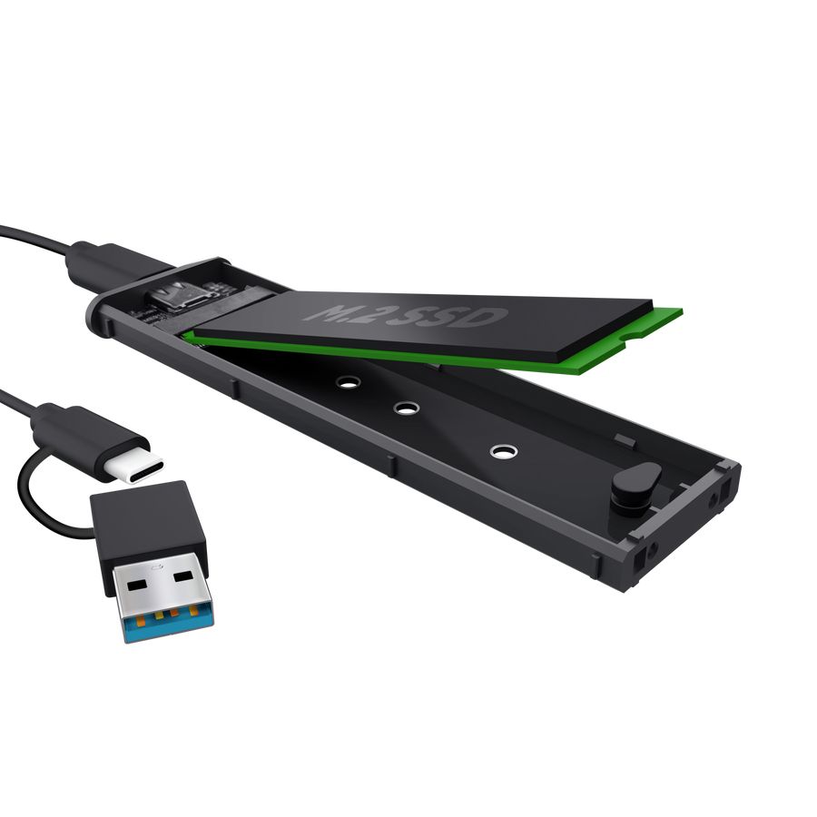 CAJA PARA DISCOS DUROS PC TRUST 25806