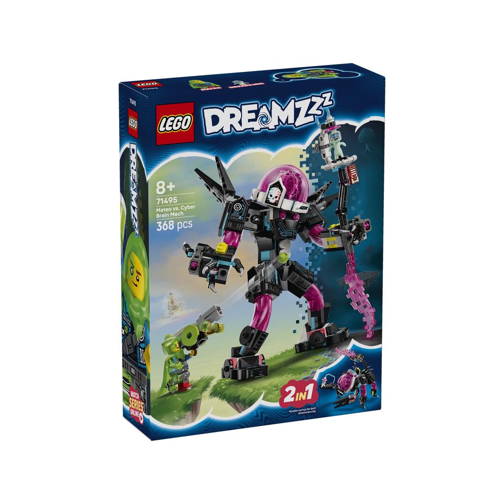 Lego Dreamzzz Mateo VS Meca con Cibercerebro Juguetes LEGO