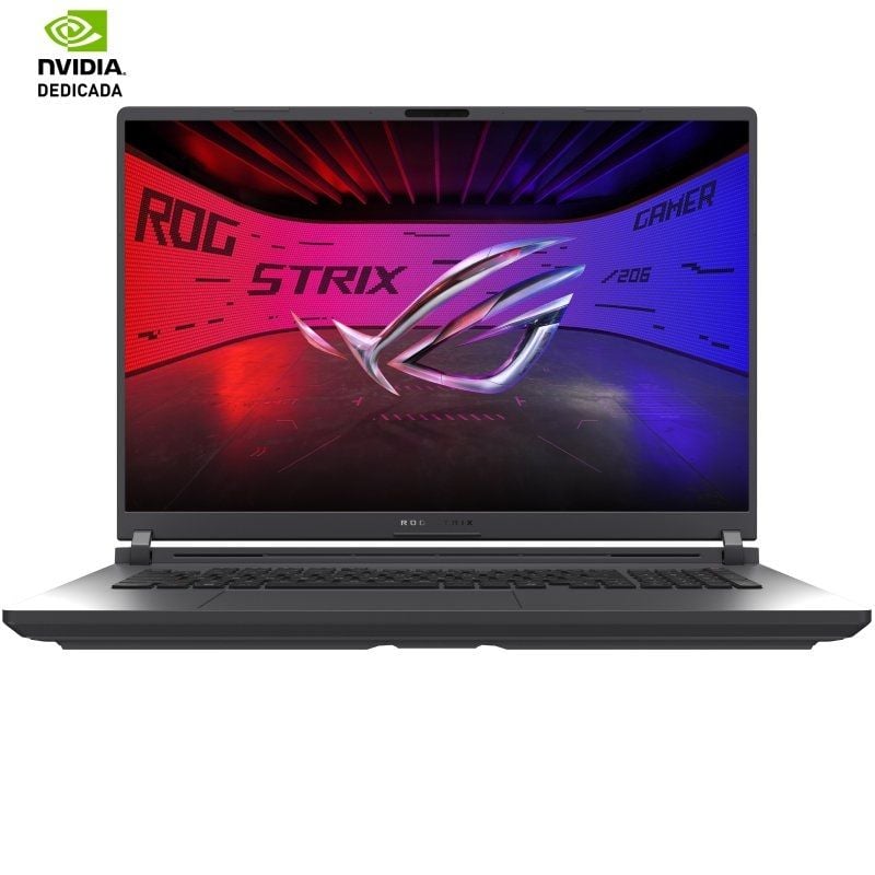ASUS ROG Strix G18 G815LR-S9046 - Ordenador Portátil Gaming de 18" WQXGA 240Hz (Intel Core Ultra 9 275HX, 32GB RAM, 1TB SSD, NVIDIA RTX 5070 Ti 12GB, Sin Sistema Operativo) Gris Eclipse - Teclado QWERTY español