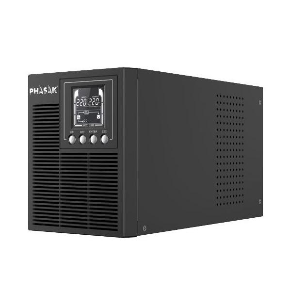 Phasak PHASAK SAI Online 1000VA/900W - Doble Conversión Real, Amplio Rango de Voltaje
