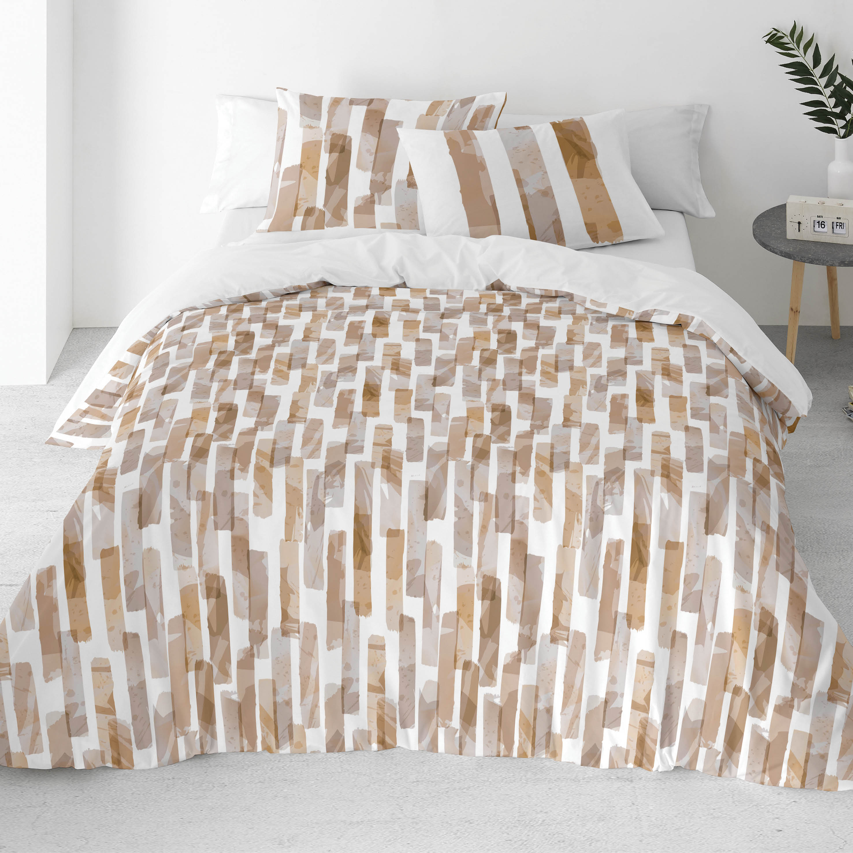NATURALS - Funda Nórdica Estampada - 100% Algodón Extra Suave - Incluye Funda Edredón + 1 o 2 Fundas de Almohada - Fabricado en España - Modelos Florales - Cama 90/135/150/180