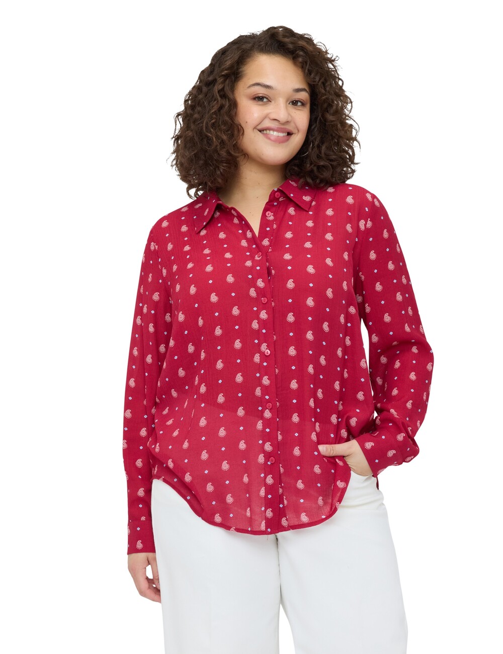 Fiorella Rubino - Camisa estampado micro paisley