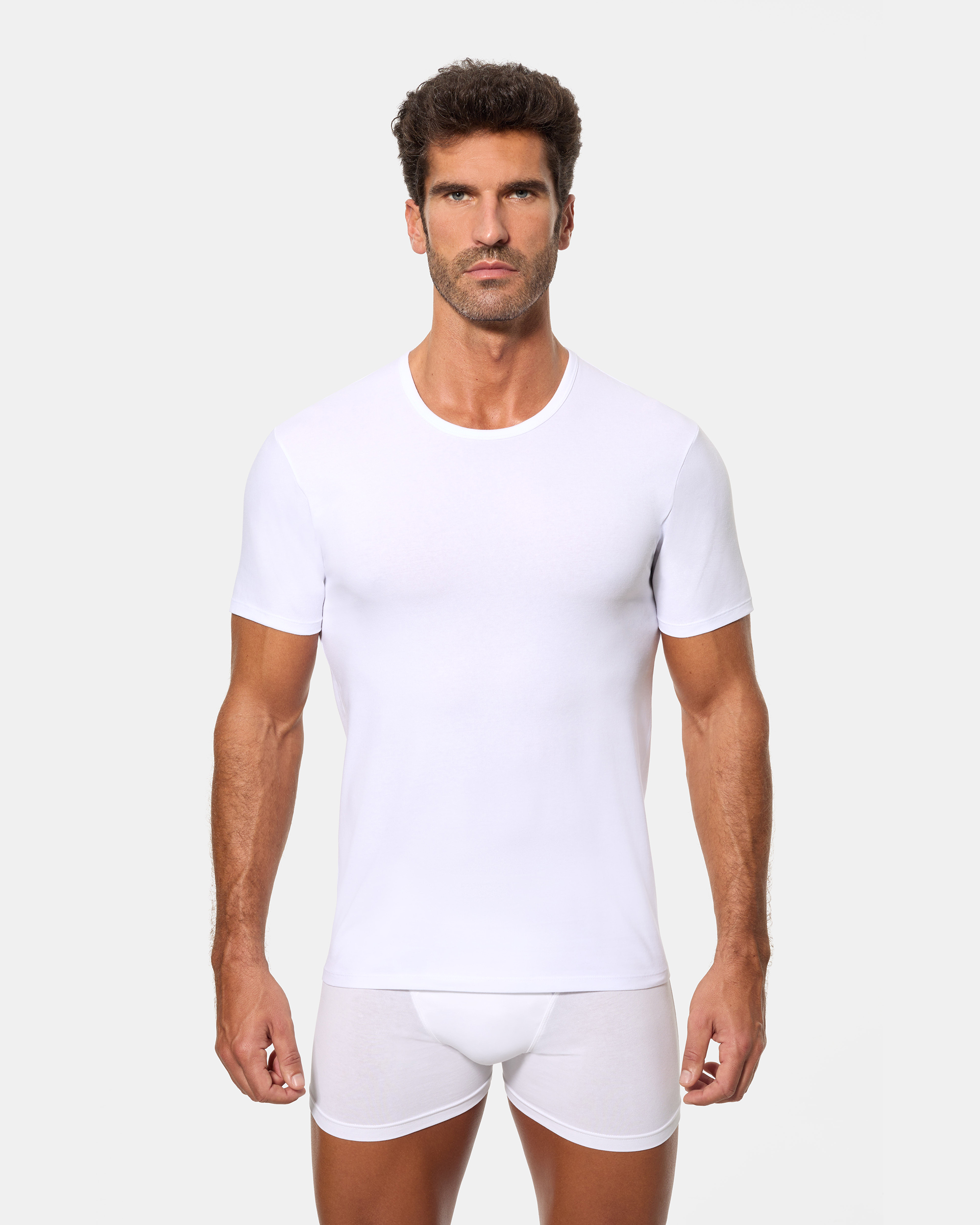 Abanderado Camiseta interior de hombre de manga corta