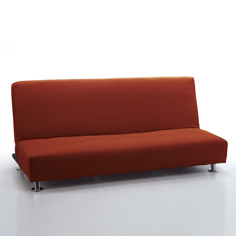 MAXIFUNDAS FUNDAS DE SOFA & CHAISE LONGUE - Funda Sofá Cama Strada 3 Plazas, Caldera - Ajuste Perfecto