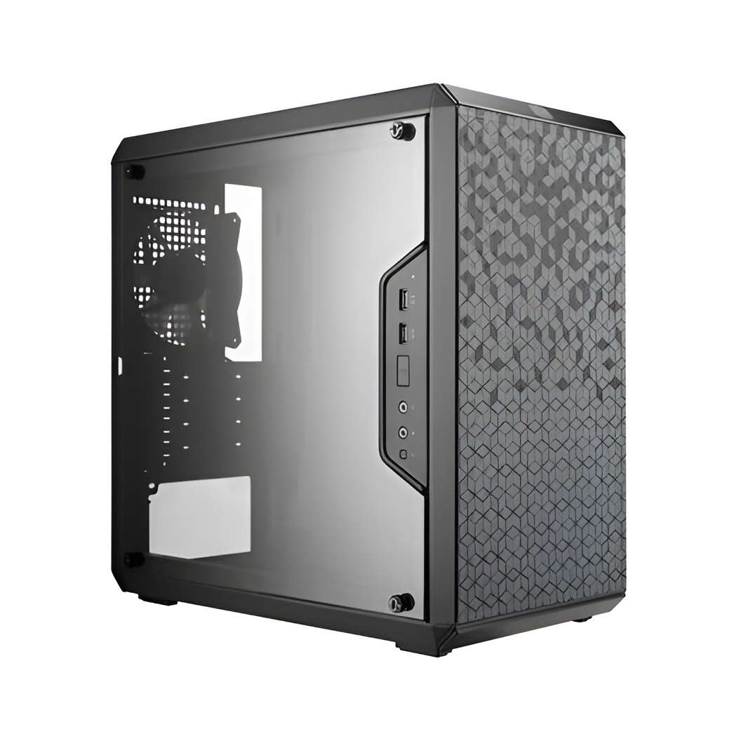 Cooler Master Q300L Masterbox - Caja de Ordenador Mini Torre Matx con Vista Total Panel Lateral