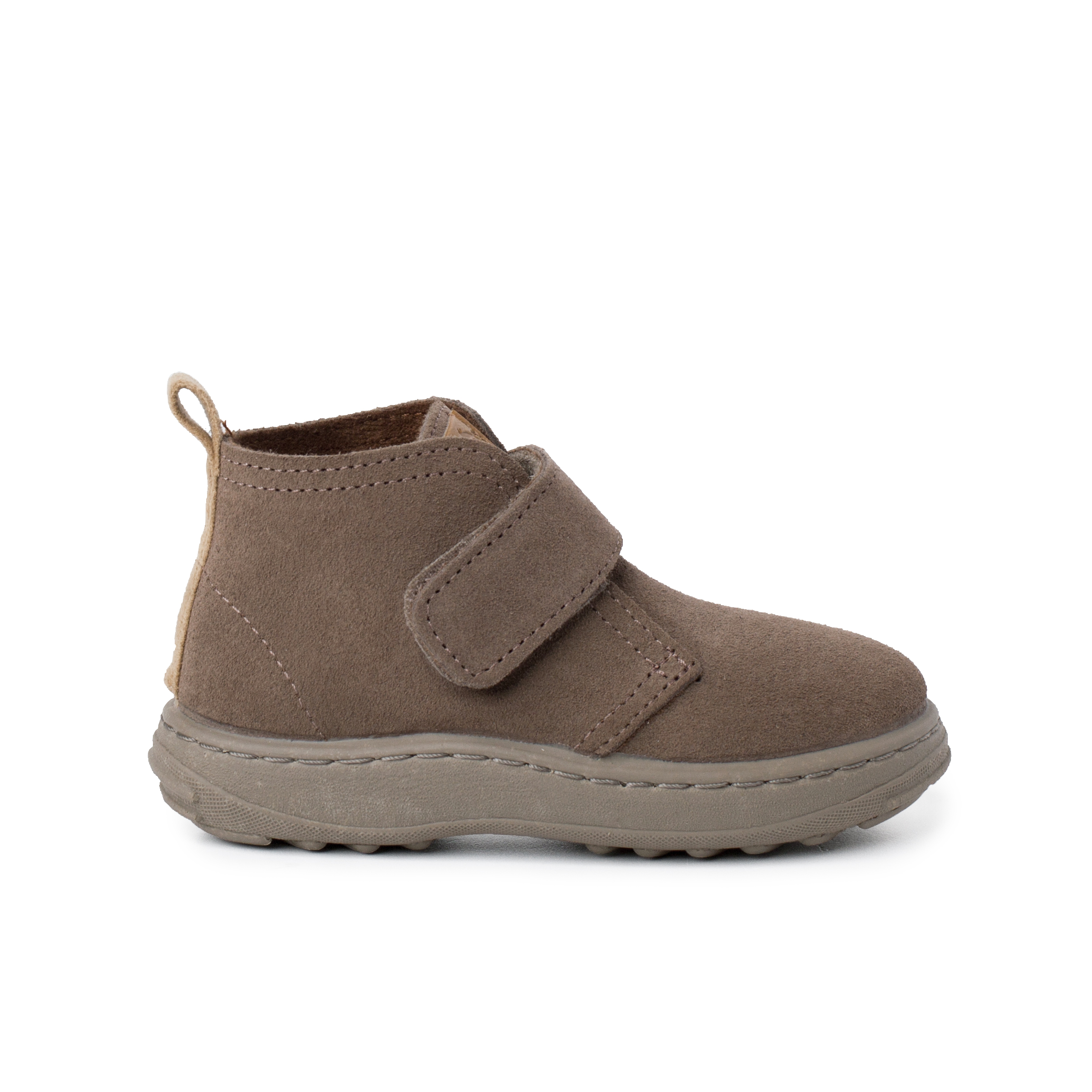 Pisamonas botas serraje niños suela sport tira adherente