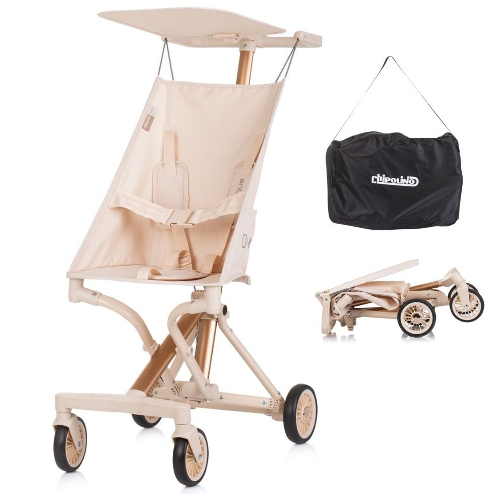 CHIPOLINO Silla de paseo UNIQUE extra ligera (3,5 kg) con plegado telescópico de Chipolino