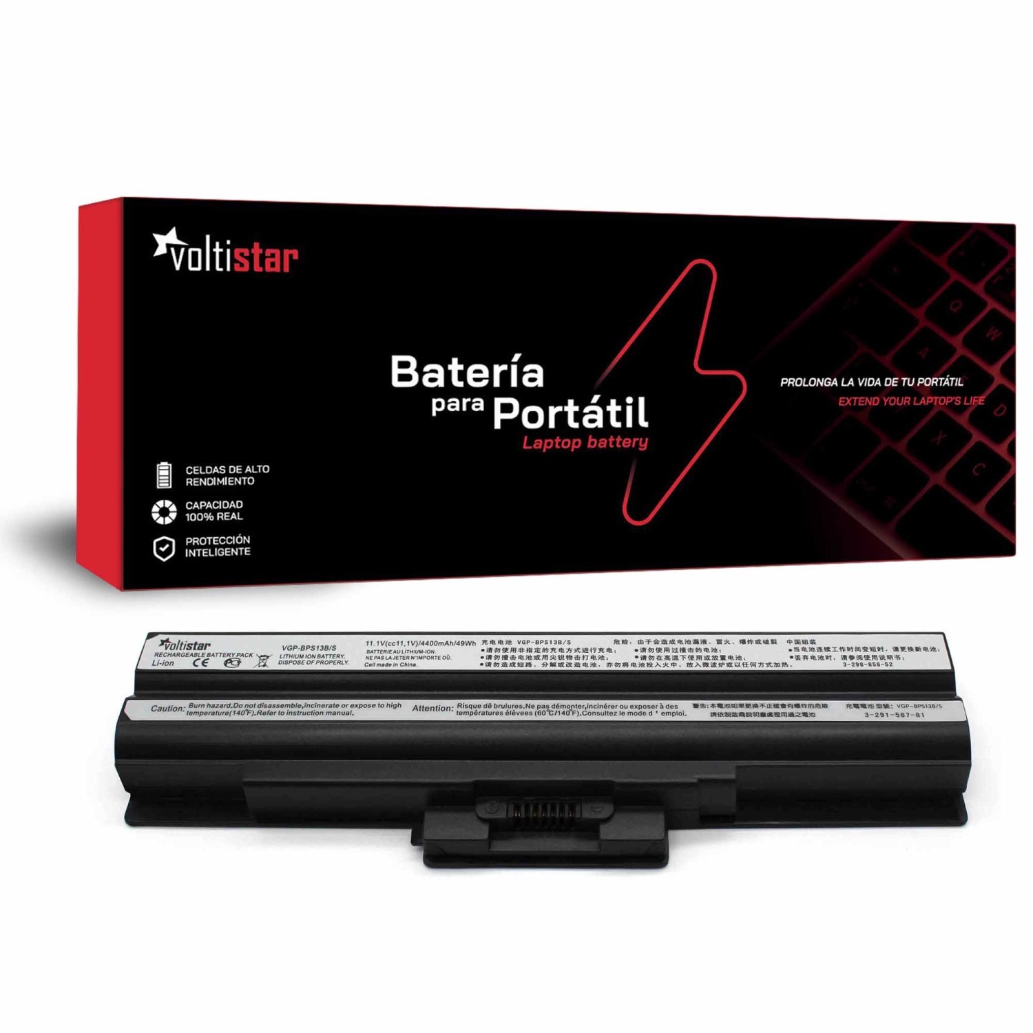 BATERÍA PARA PORTÁTIL SONY VAIO VGN-FW21M VGN-FW31J