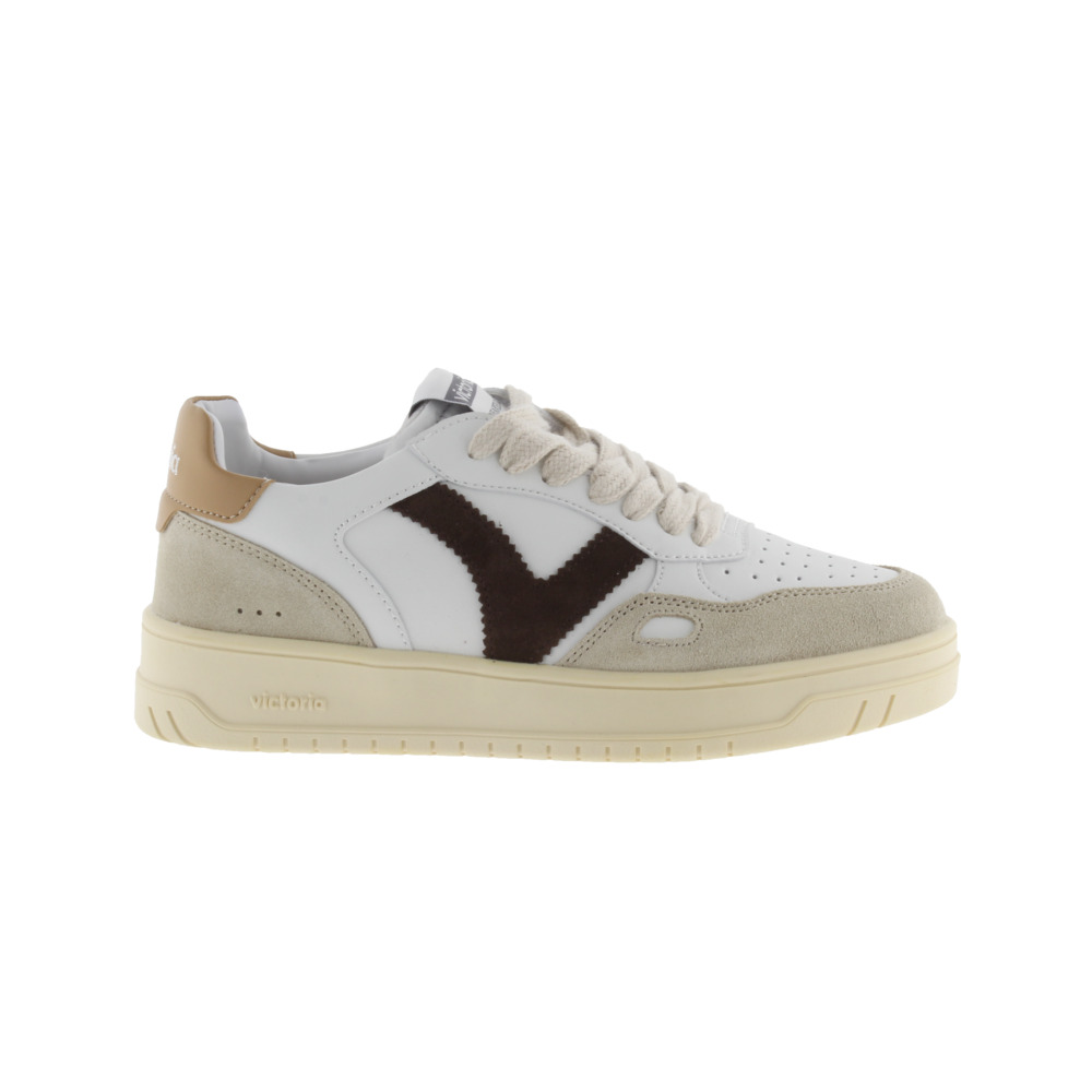 Victoria Seúl Zapatillas de efecto piel con piezas de color y serraje 1257101