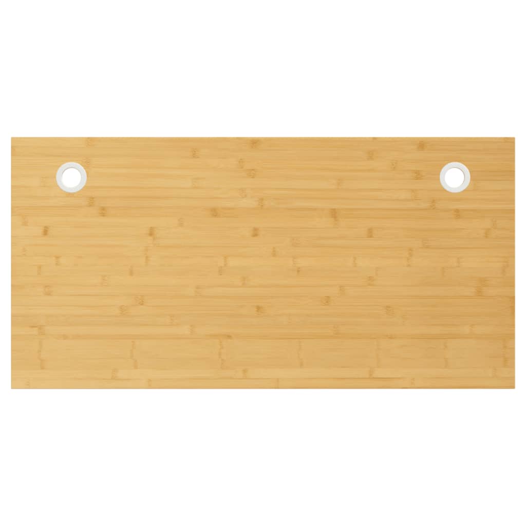 vidaXL Tablero de escritorio de bambú en dimensiones 80x40x1.5 cm/110x55x1.5 cm/110x55x2.5 cm y más | estructura resistente ideal para salón dormitorio o estudio
