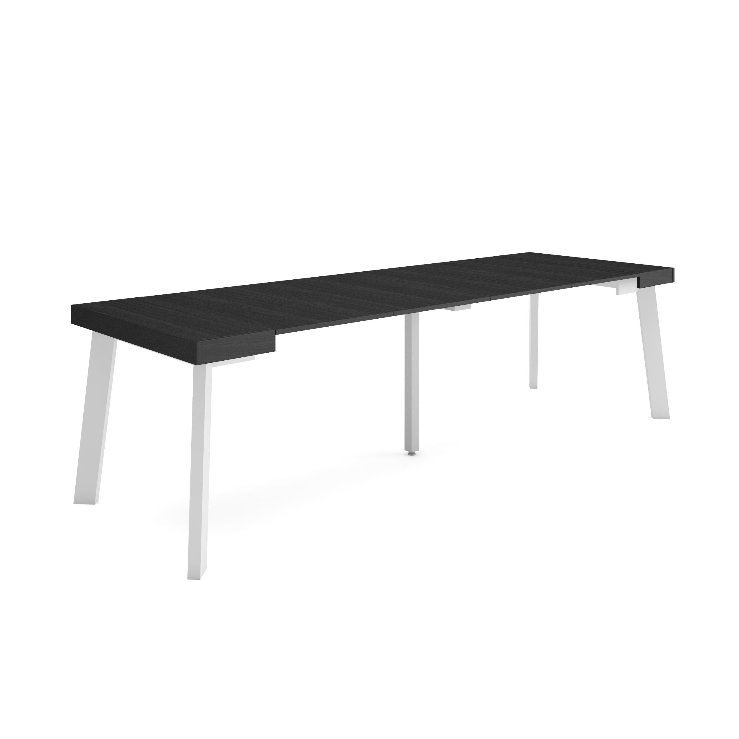 Skraut Home, Mesa Consola Extensible, Mesa Auxiliar, Tapa, 58/262x90x73cm, Práctica y Versátil, Varios colores disponibles