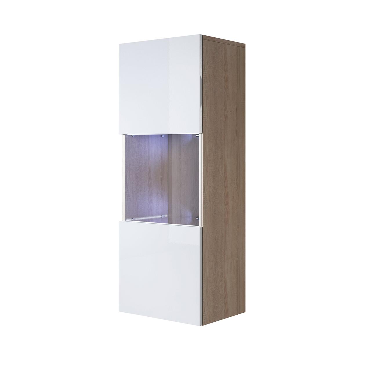MB Muebles Bonitos - Vitrina Salón, Ancho 40cm, Colgante, Patas 2cm o 12cm, Más Colores, Modelo Luke V3