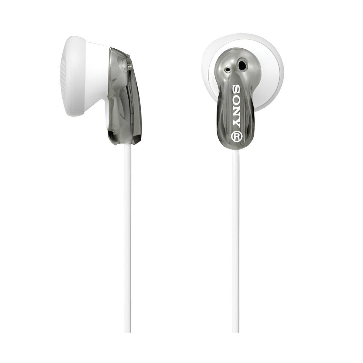 Sony mdre9lph auriculares de botón grises conector en 90º
