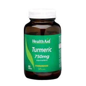 Health Aid Turmeric Root 60 Caps Curcuma..