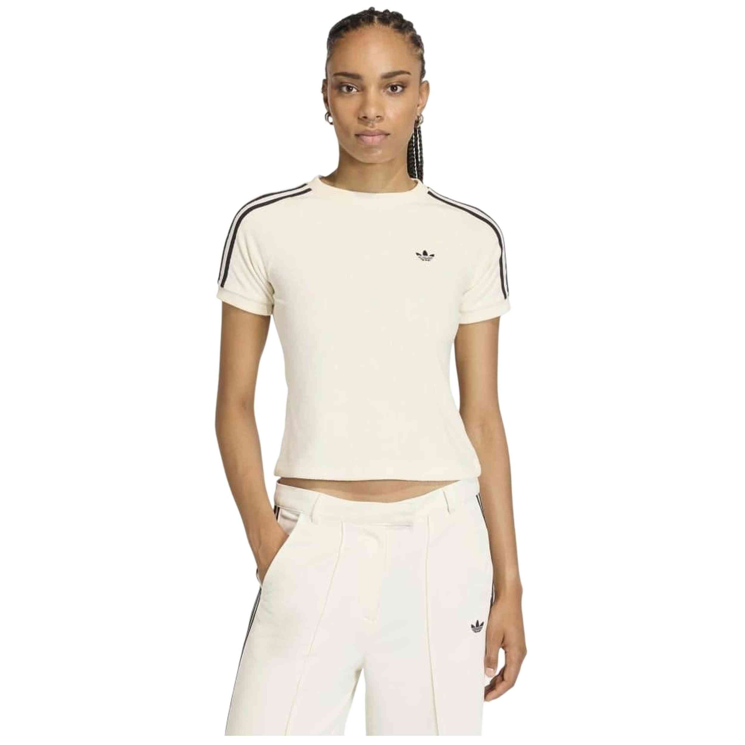 Camiseta De Manga Corta Adidas modelo KD1411 para Mujer en color Amarillo