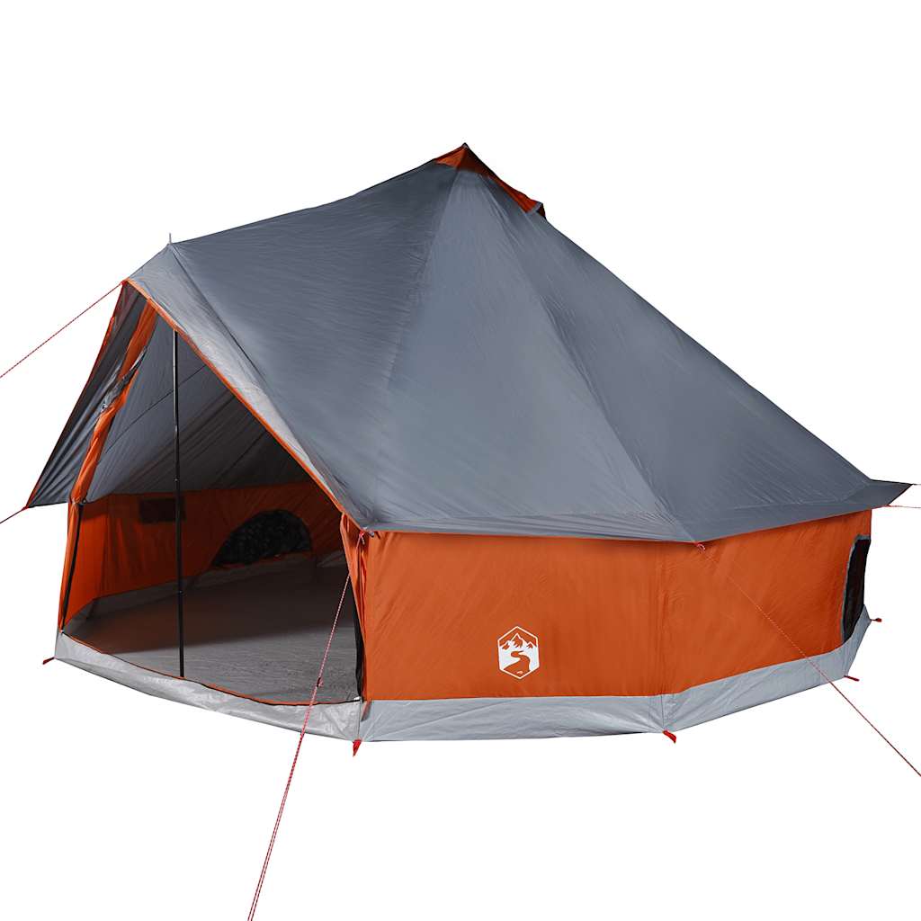 vidaXL Tienda de campaña familiar tipi 6 personas impermeable