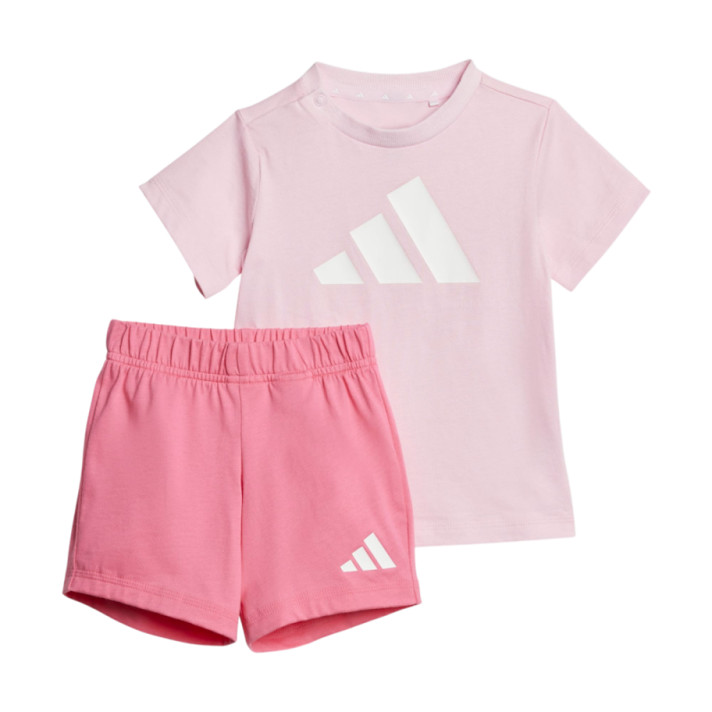 Conjunto Camiseta Y Pantalon Adidas-i Bl T-set 160-jc9639 Rosa-kids/bebé