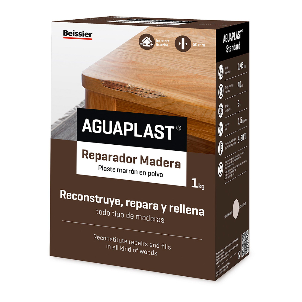 Aguaplast Reparador Madera 1kg 70608-001