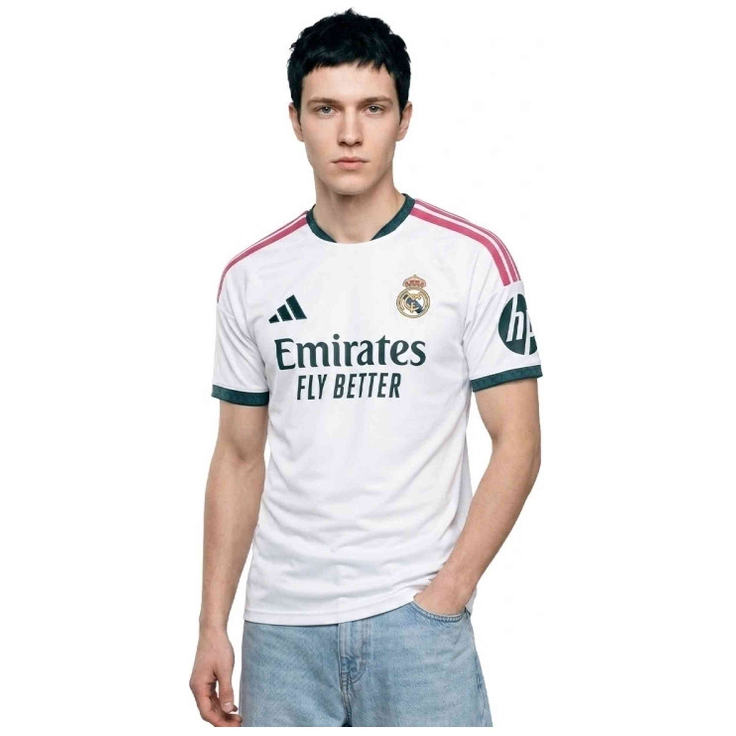 Camisetas Adidas modelo Jz7206 Real H Jsy en color Blanco