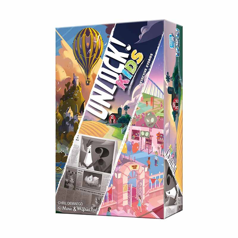 Unlock! Kids Detective Stories, el escape room de Asmodee.