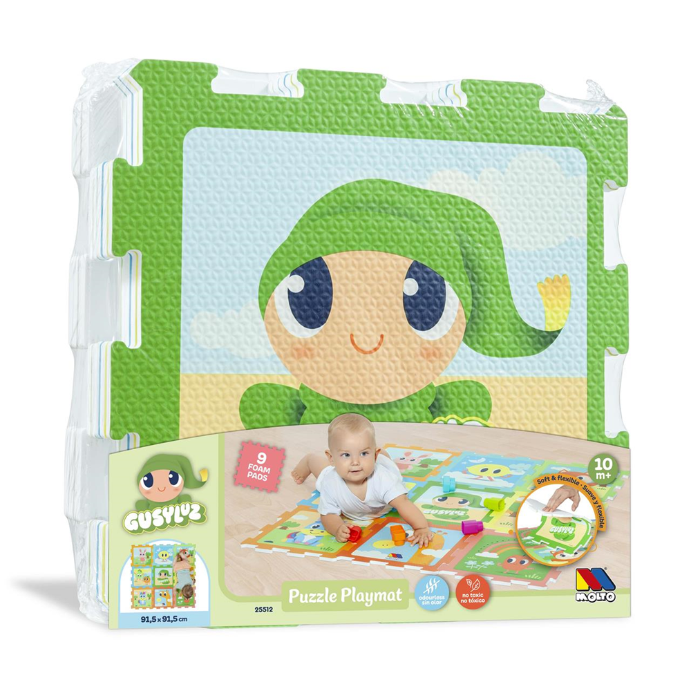 Alfombra Puzzle Para Bebe Molto (25512)