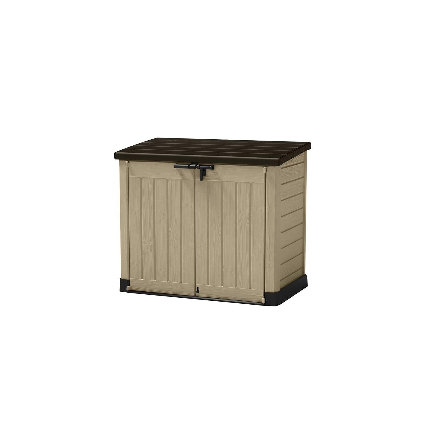 COBERTIZO KETER SIO MAX 1200 L TOPO/BEIGE KETER DE SUINPLAS DECORACIONES