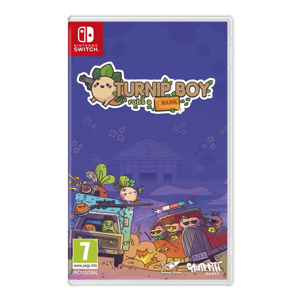 Turnip Boy Robs a Bank - Switch - Nuevo Precintado - PAL España - Meridiem