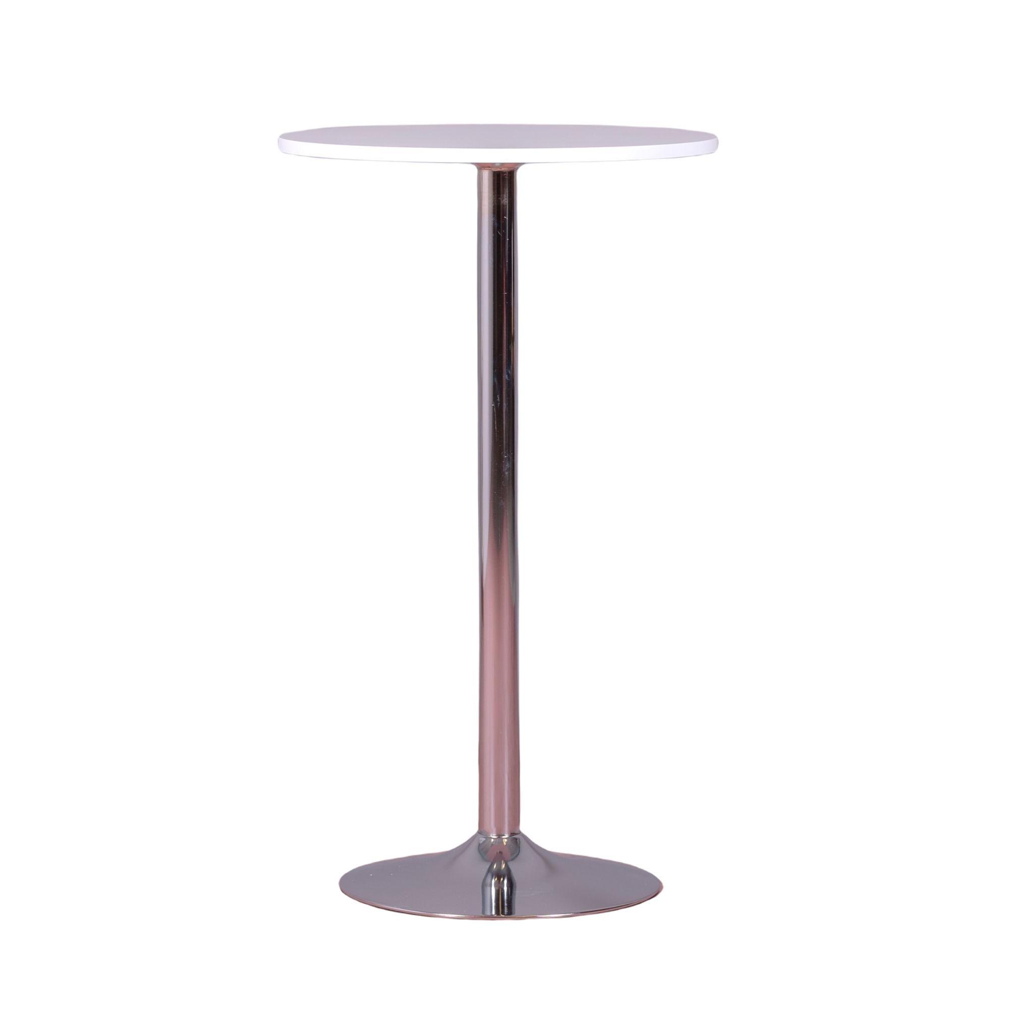 Nest Dream - Mesa Alta de Diseño - Boom - MDF - Acero Cromado