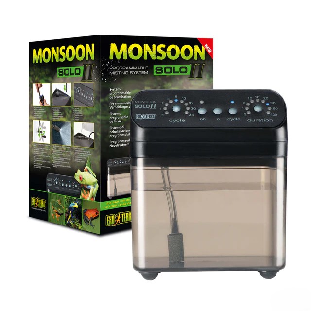 Exo Terra Monsoon II Solo - Sistema de Lluvia Programable