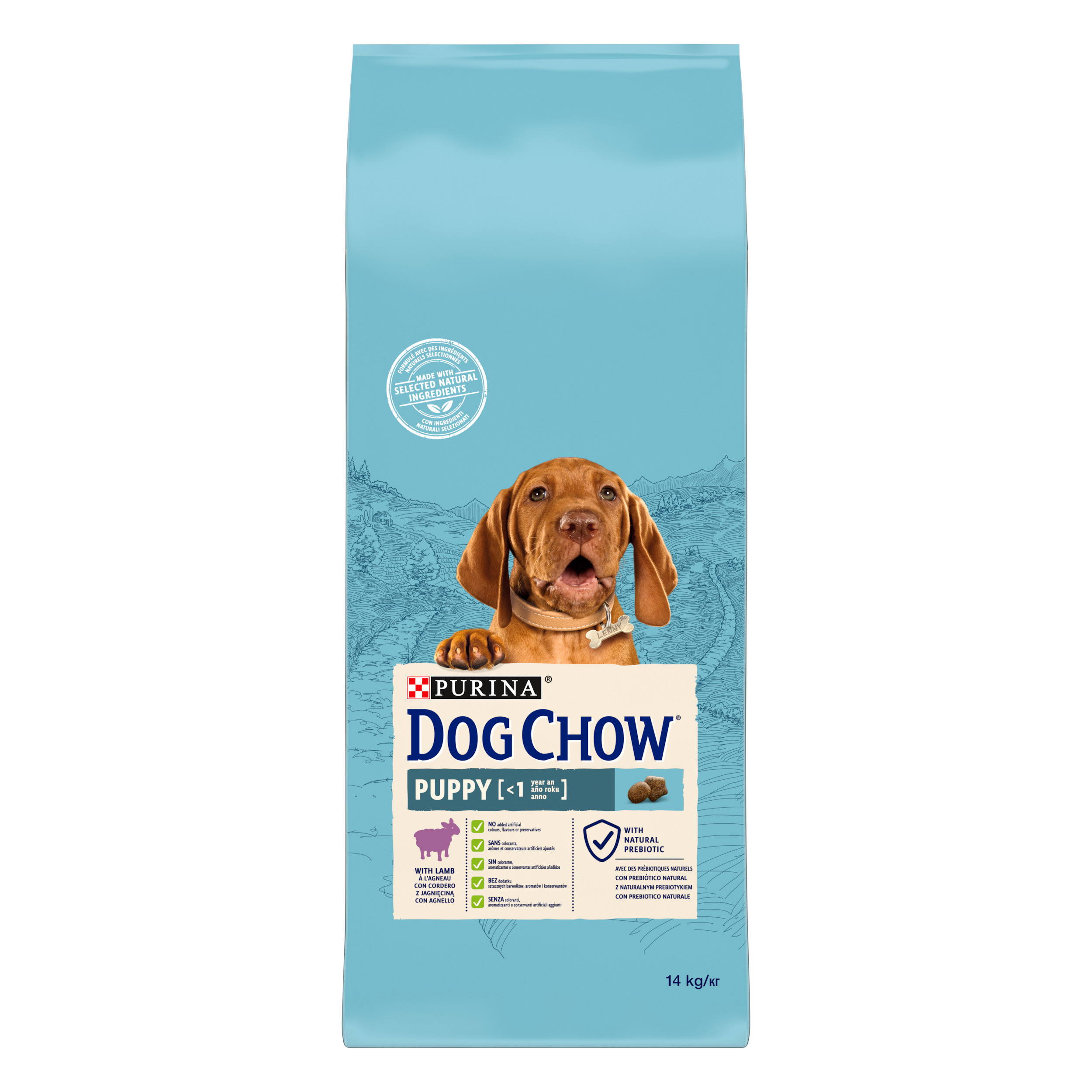 Dog Chow Puppy Cordero Pienso para Cachorros  Pienso completo para cachorros