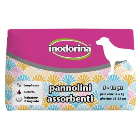 Inodorina Pañales Absorbentes Para Perros S