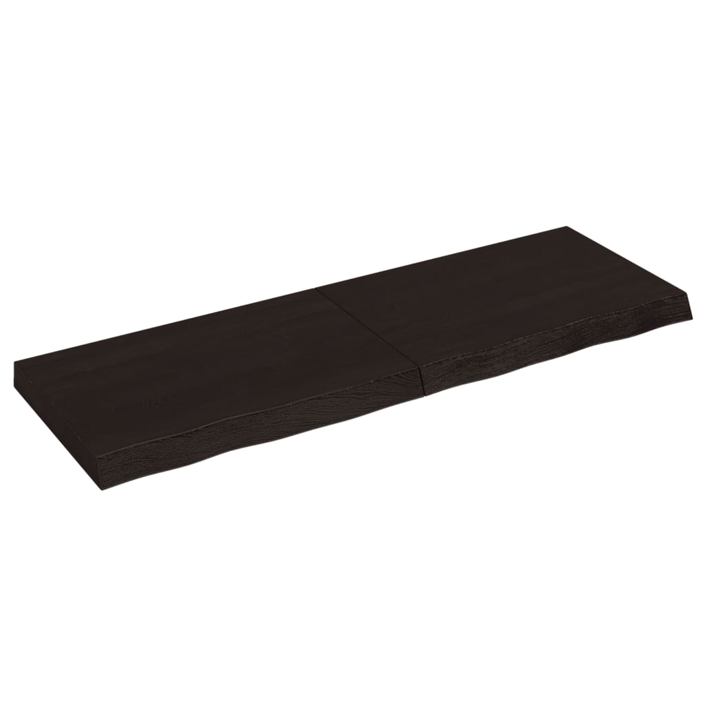 vidaXL Encimera de Baño Tablero Plegable de Mesa Madera Tratada Color Marrón claro,  Natural,  Gris oscuro y mas