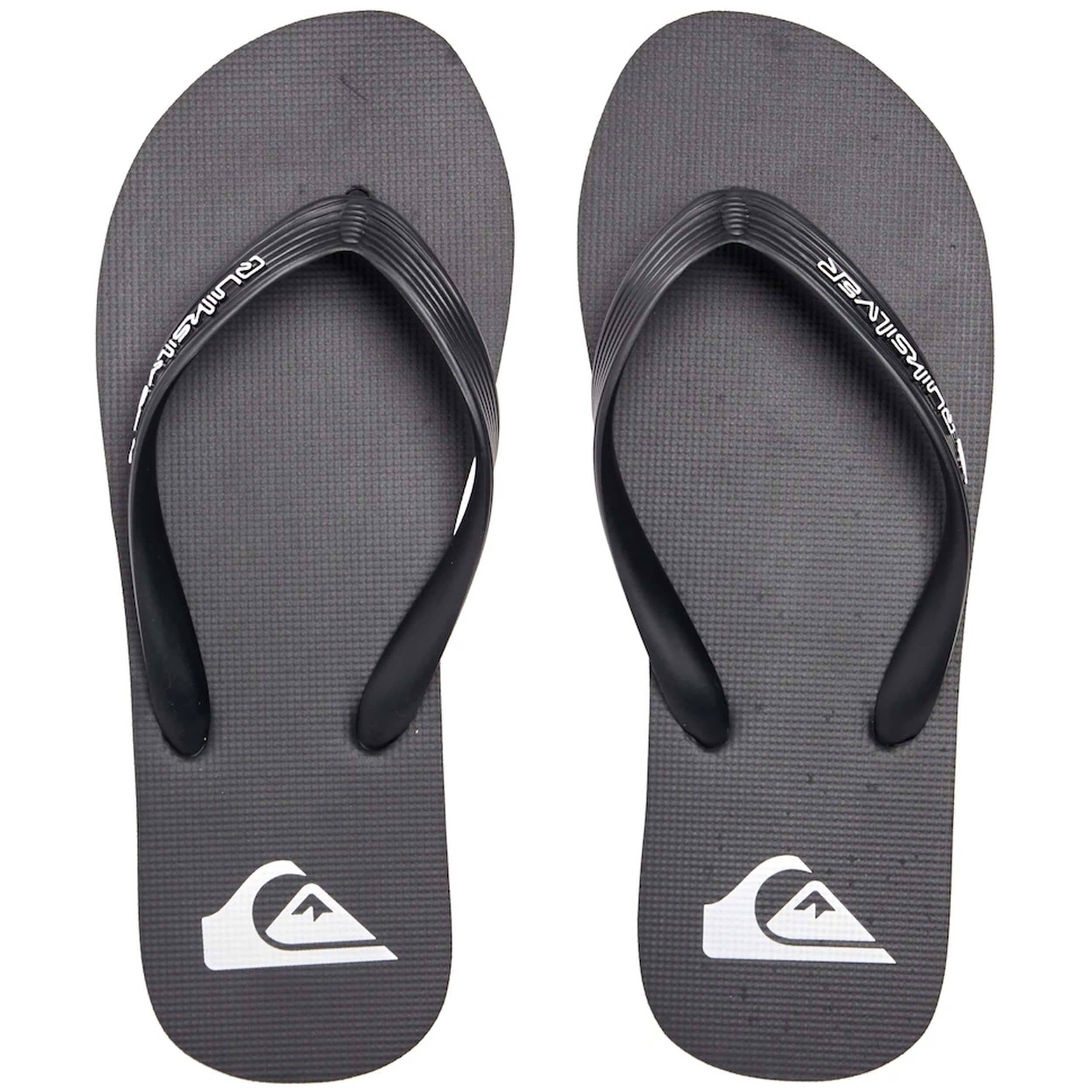 Chanclas Quiksilver modelo Molokai Core (Kvj1) en color Negro