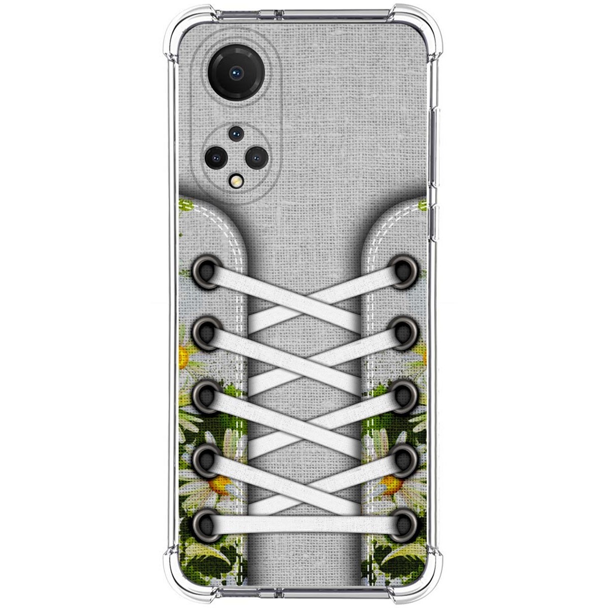Funda Silicona Antigolpes para Huawei Honor X7 diseño Zapatillas 08 Dibujos