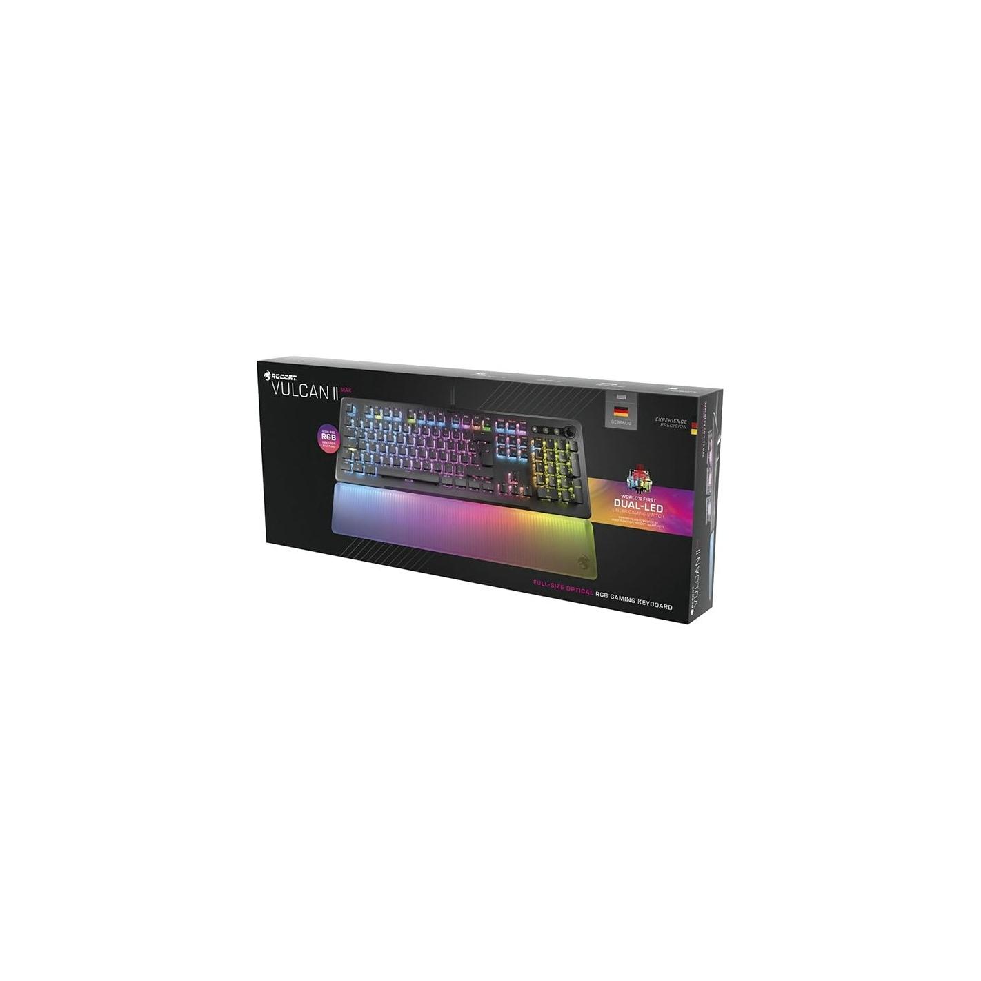 Vulcan II · Black · Linear · US layout Keyboard  PC