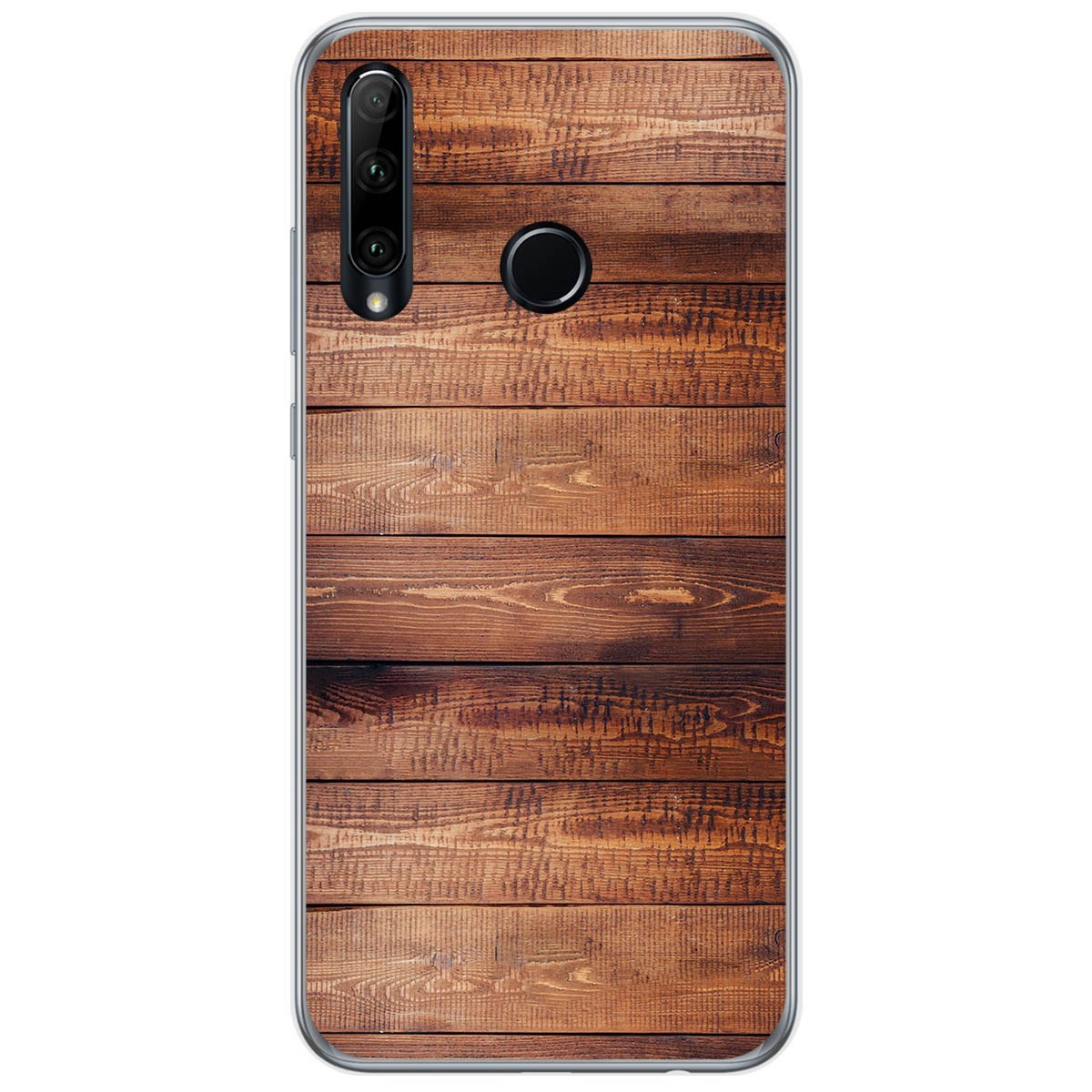 Tumundosmartphone Funda Gel Tpu para Huawei Honor 20 Lite diseño Madera 02 Dibujos