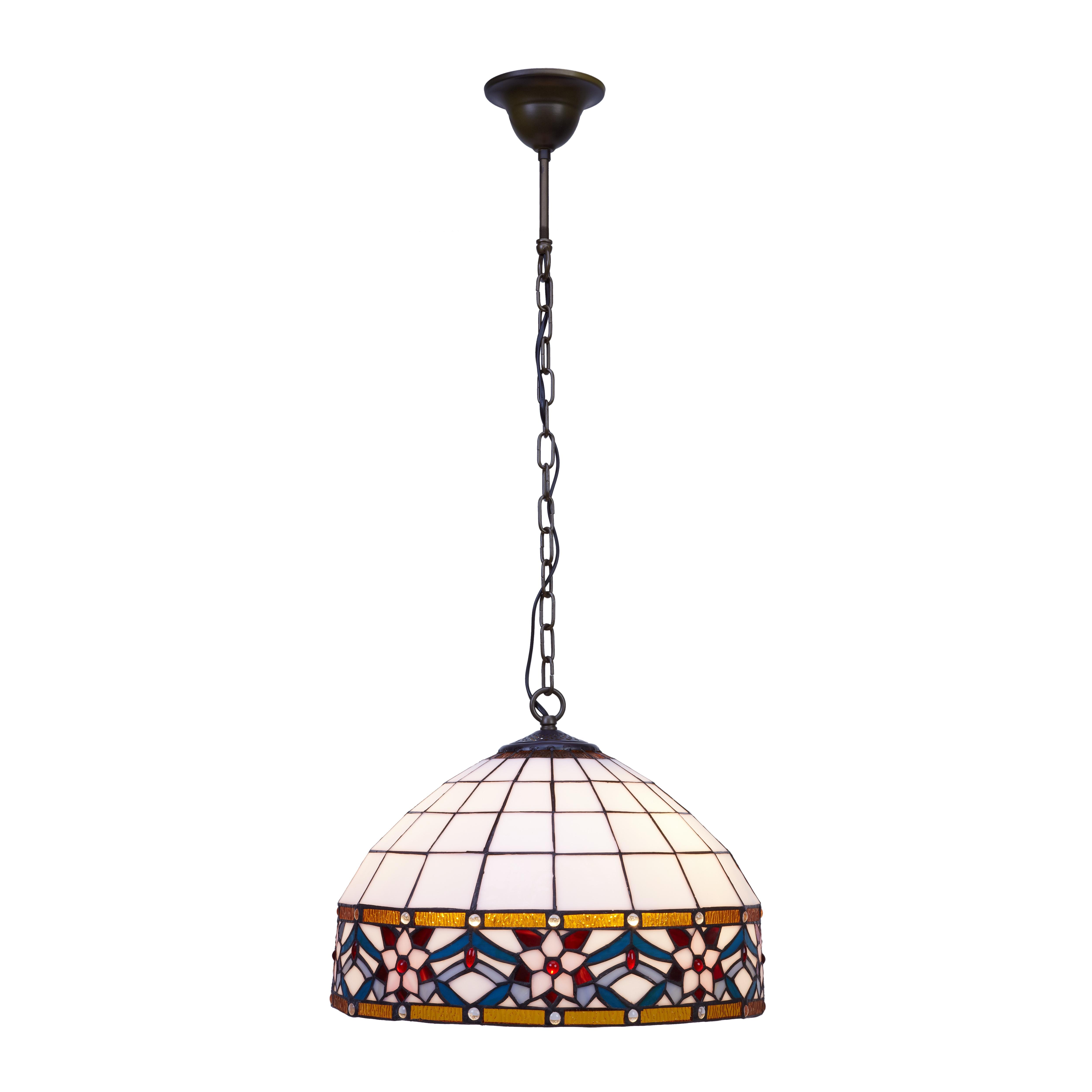 Colgante de techo con cadena y pantalla diámetro 40cm Serie Museum FIJALO LG286199