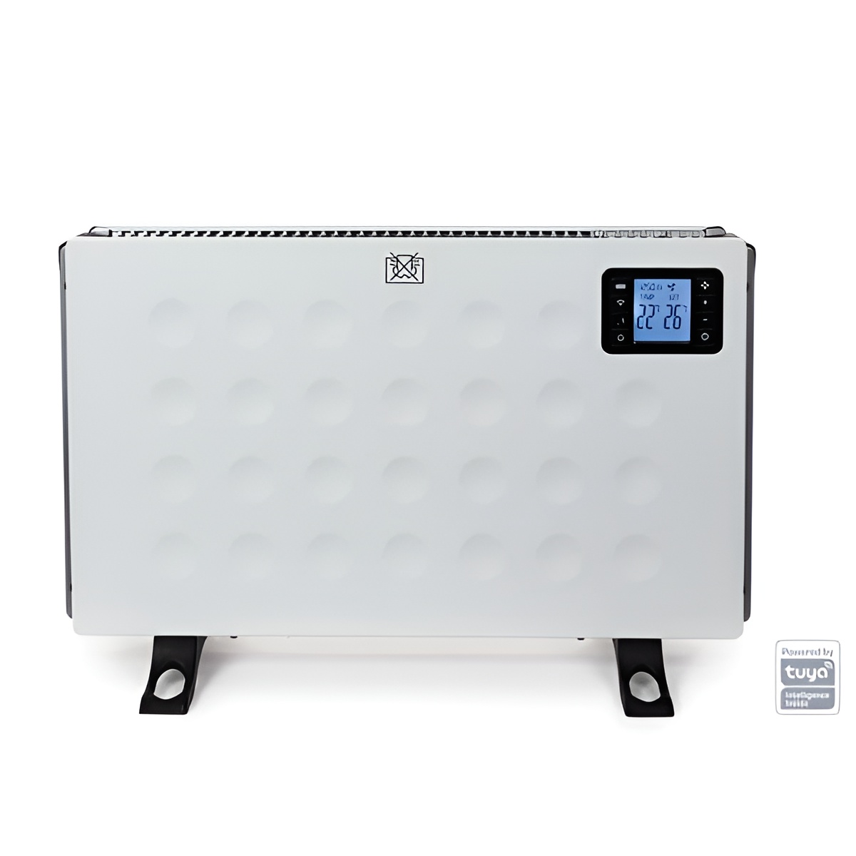 Perel Convector Inteligente Smart 2000W - Control Remoto Fácil - Protección Contra Sobrecalentamiento