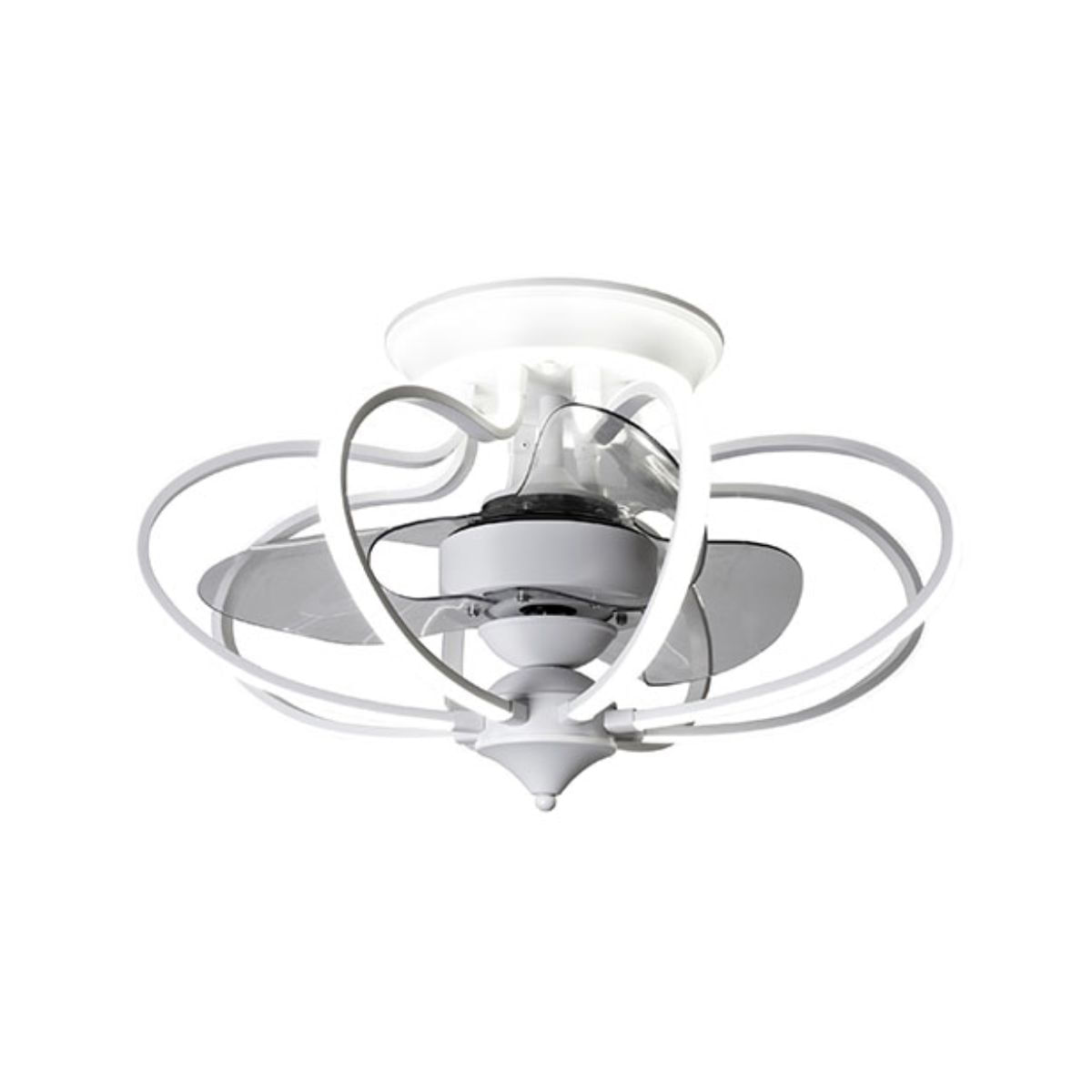 Ventilador de techo Kai Bel Air 120W 3 aspas mando a distancia blanco Ø60 cm