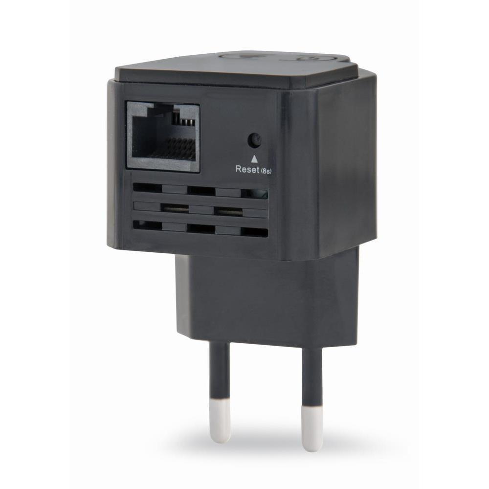 Gembird WRL WNP-RP300-03-BK-Repeater (300 Mbit/s), black color