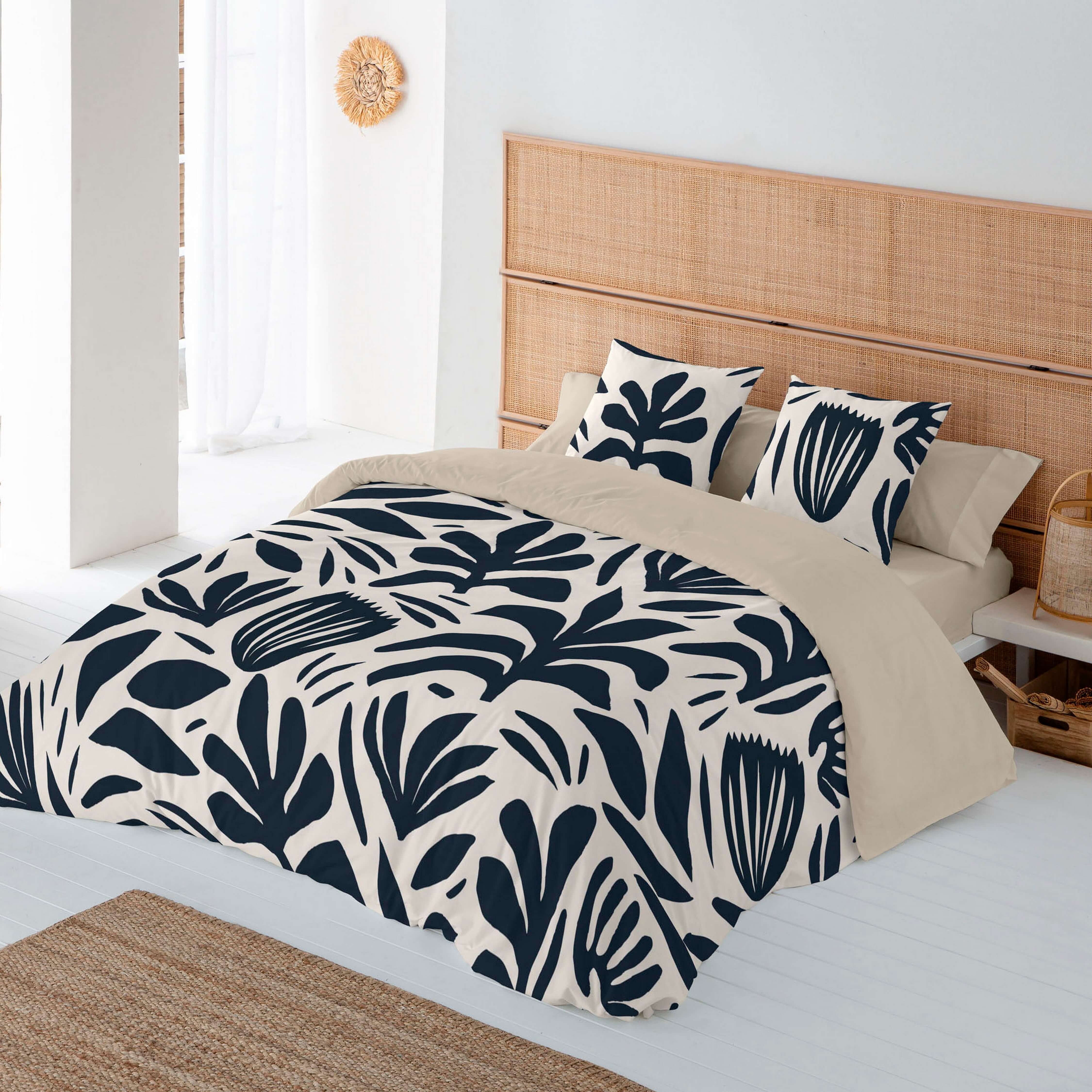ICEHOME - Funda Nórdica Estampada 100% Algodón Extrasuave - Juego de Cama 2/3 Piezas Funda de Edredón y 1 o 2 Fundas de Almohada - Cama 90/135/150/180 - Fabricado en España