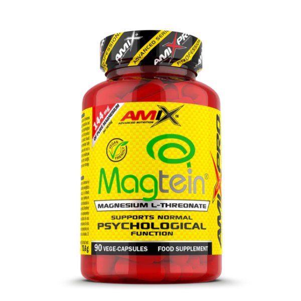 AMIX PRO Magtein Magnesium L-Threonate - 90 caps. Suplemento de Magnesio L-Treonato Magtein®
