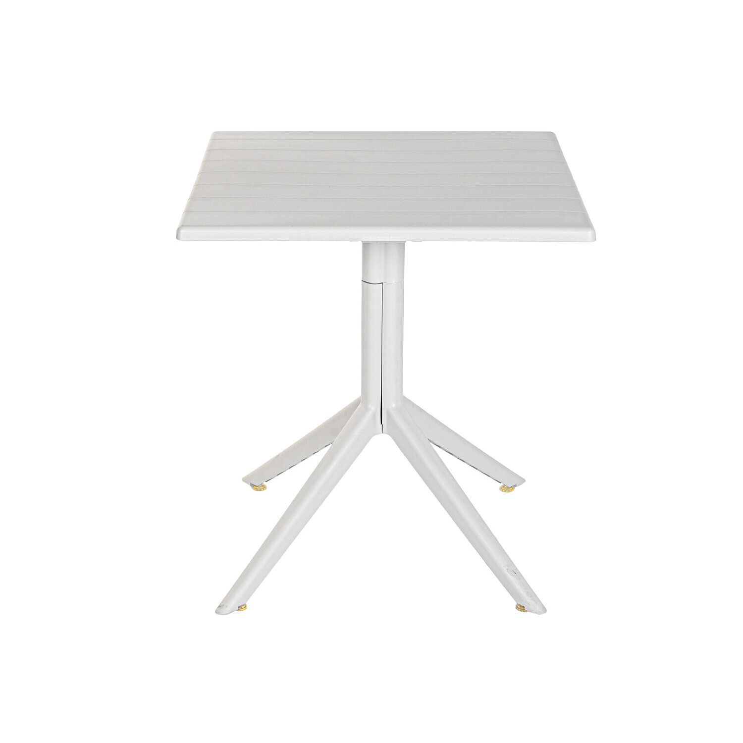Mesa metal pp 70x70x75 reciclado gris El mejor complemento para tu hogar.
