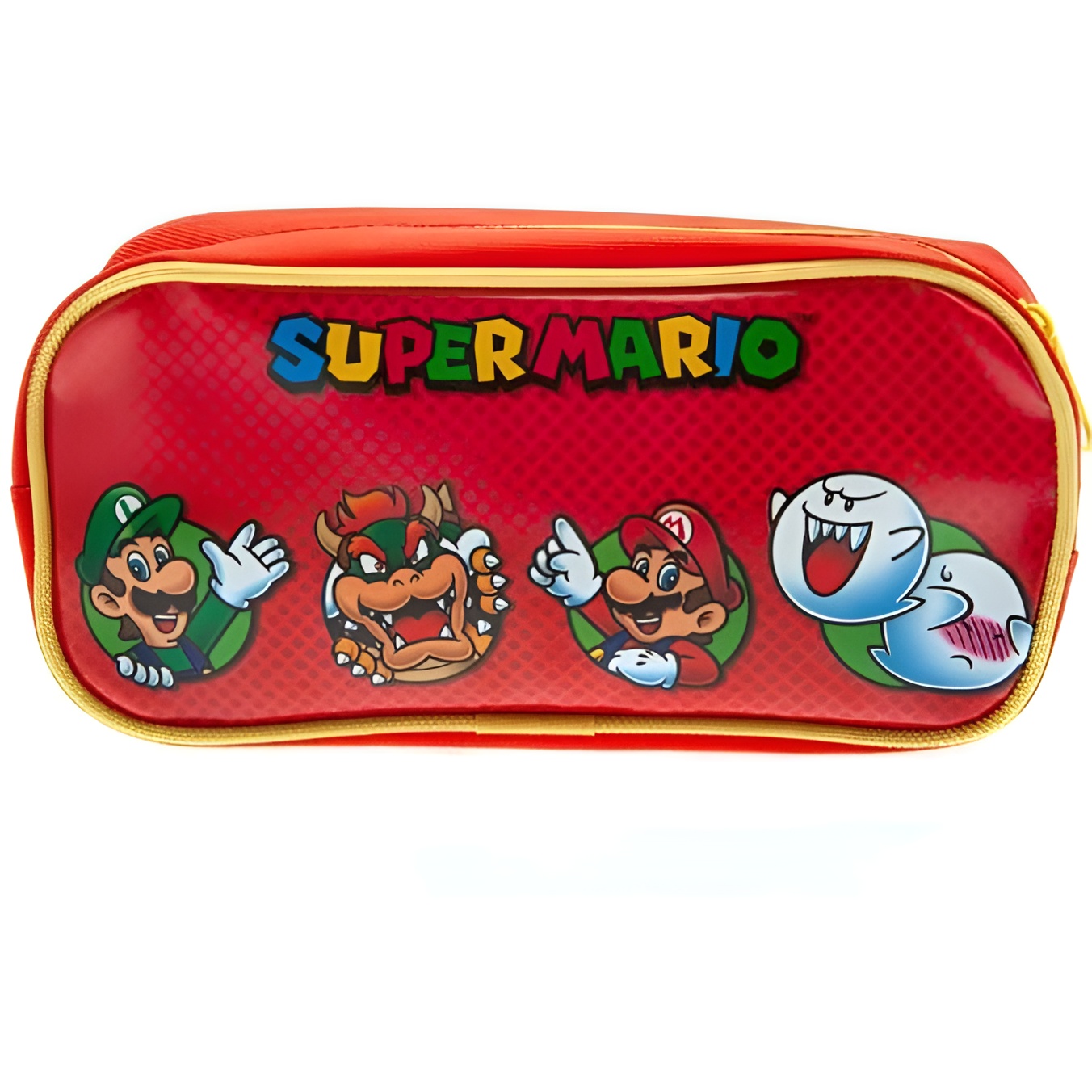 Estuche Escolar Super Mario Círculos y Personajes Pyramid International