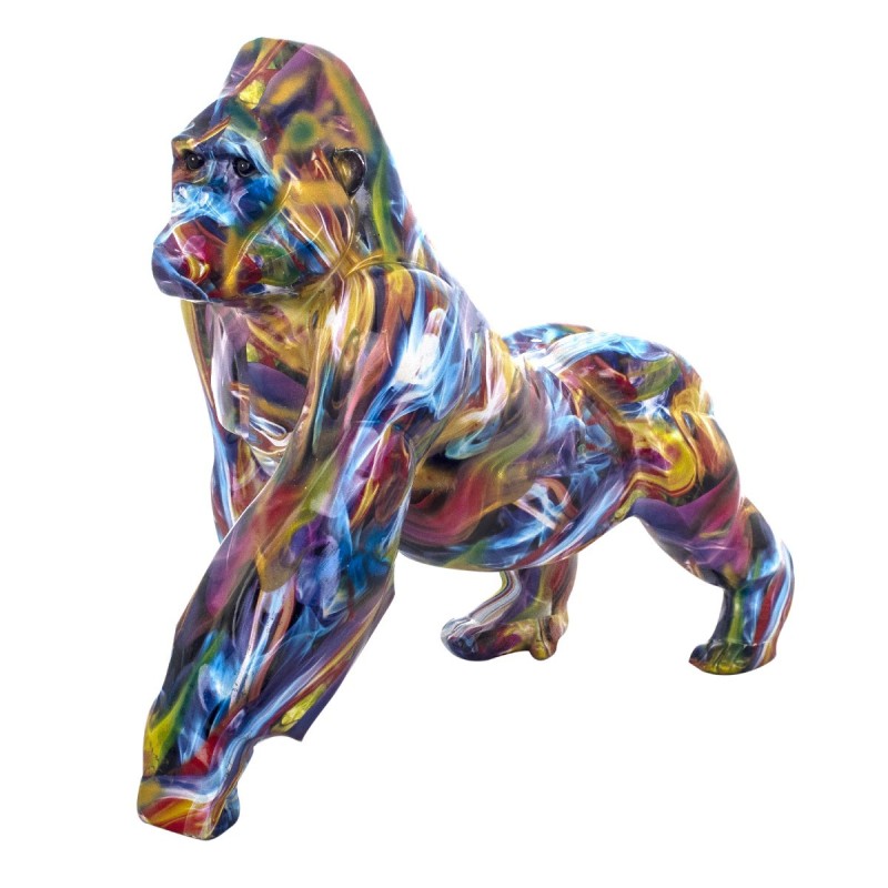 Signes Grimalt By SIGRIS Figura de Mono Multicolor de Resina 45*26*26cm 24161