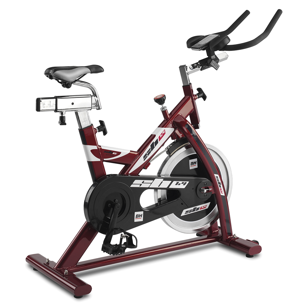 BH Fitness SB1.4 H9158 – Bicicleta Indoor Profesional con Volante de Inercia y Entrenamiento Intensivo